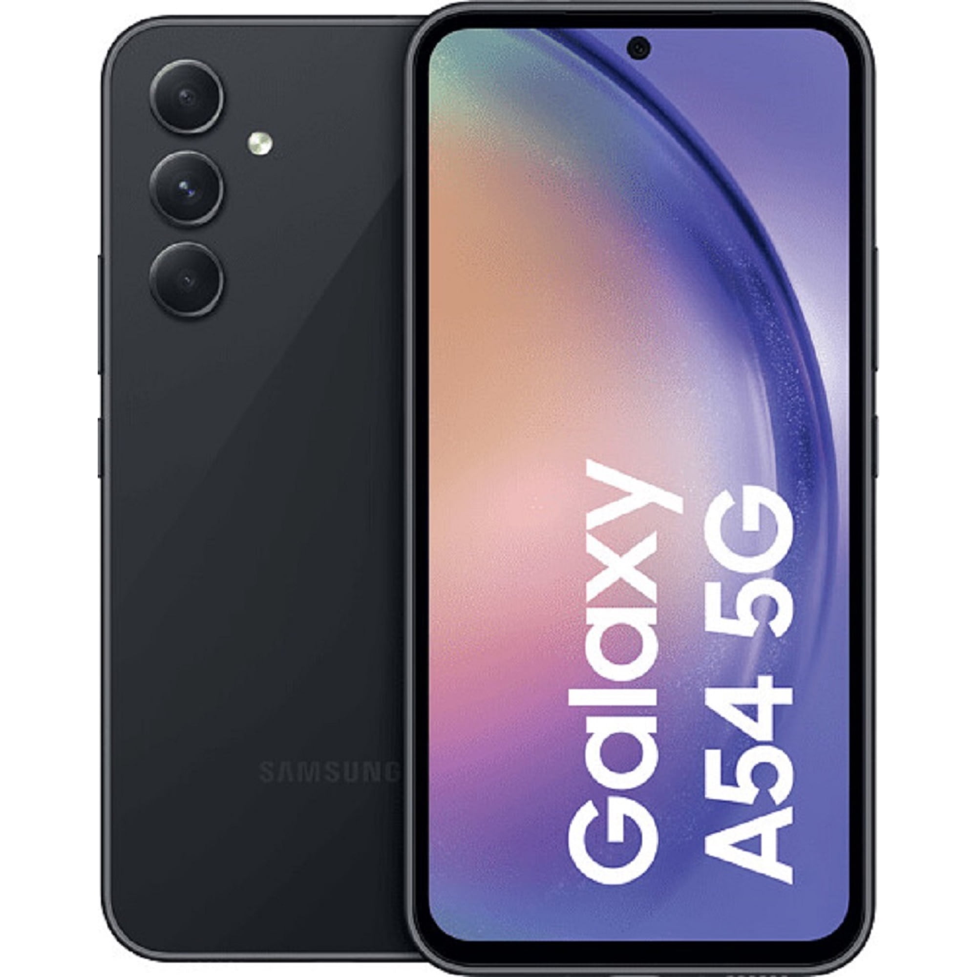 Refurbished Samsung Galaxy A54 5G - 128GB – Graphite – 50MP Triple