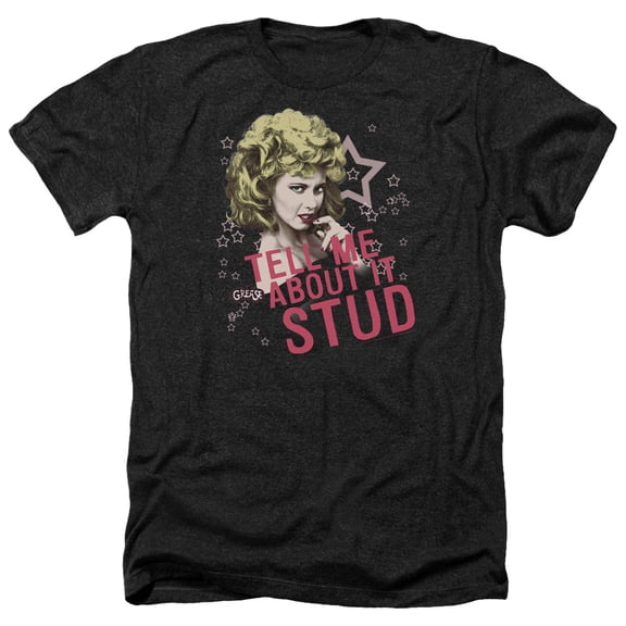 Grease - Tell Me About It Stud - Heather Short Sleeve Shirt - Large