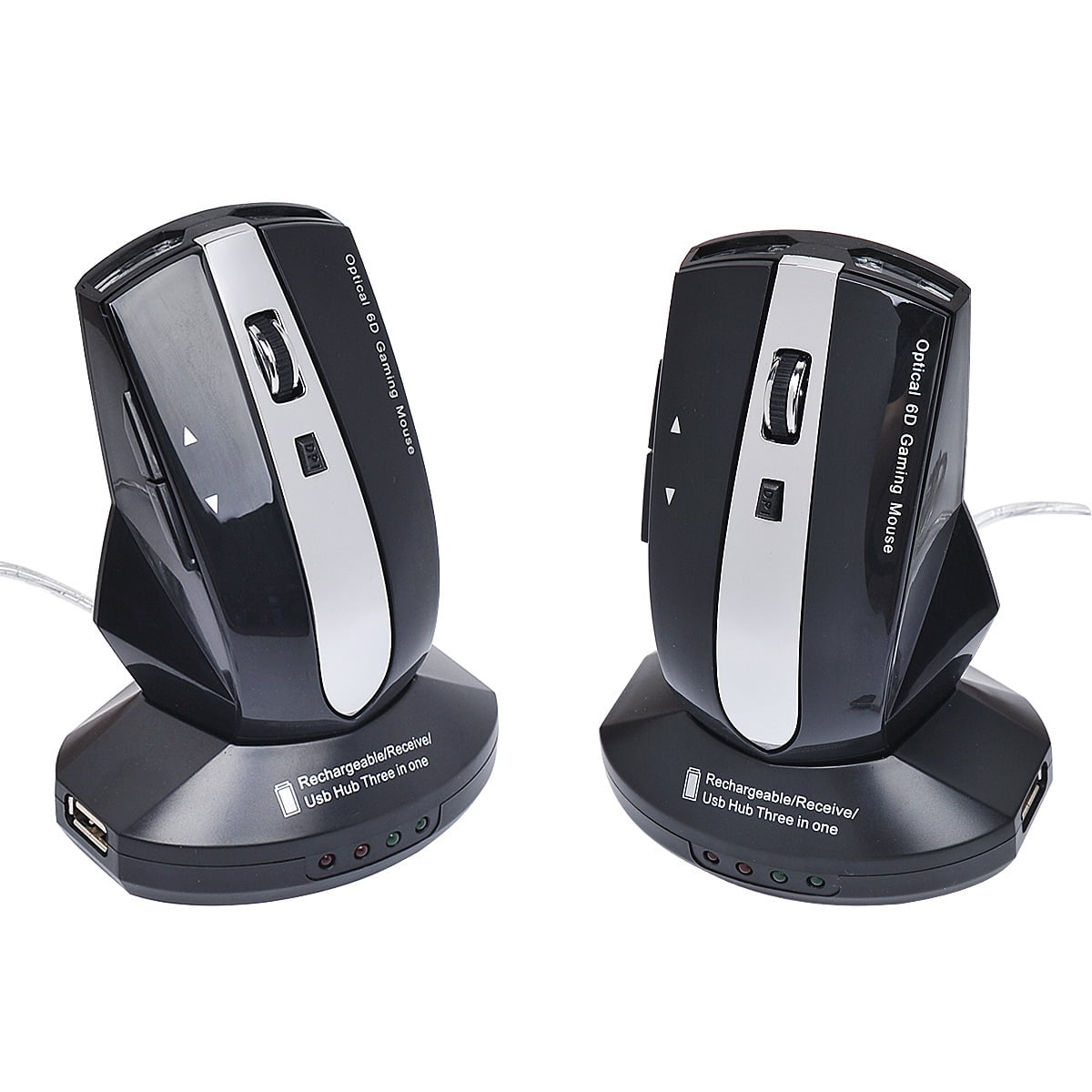 Yidarton Wireless Charging Mouse Creative Office Game Mouse black ...