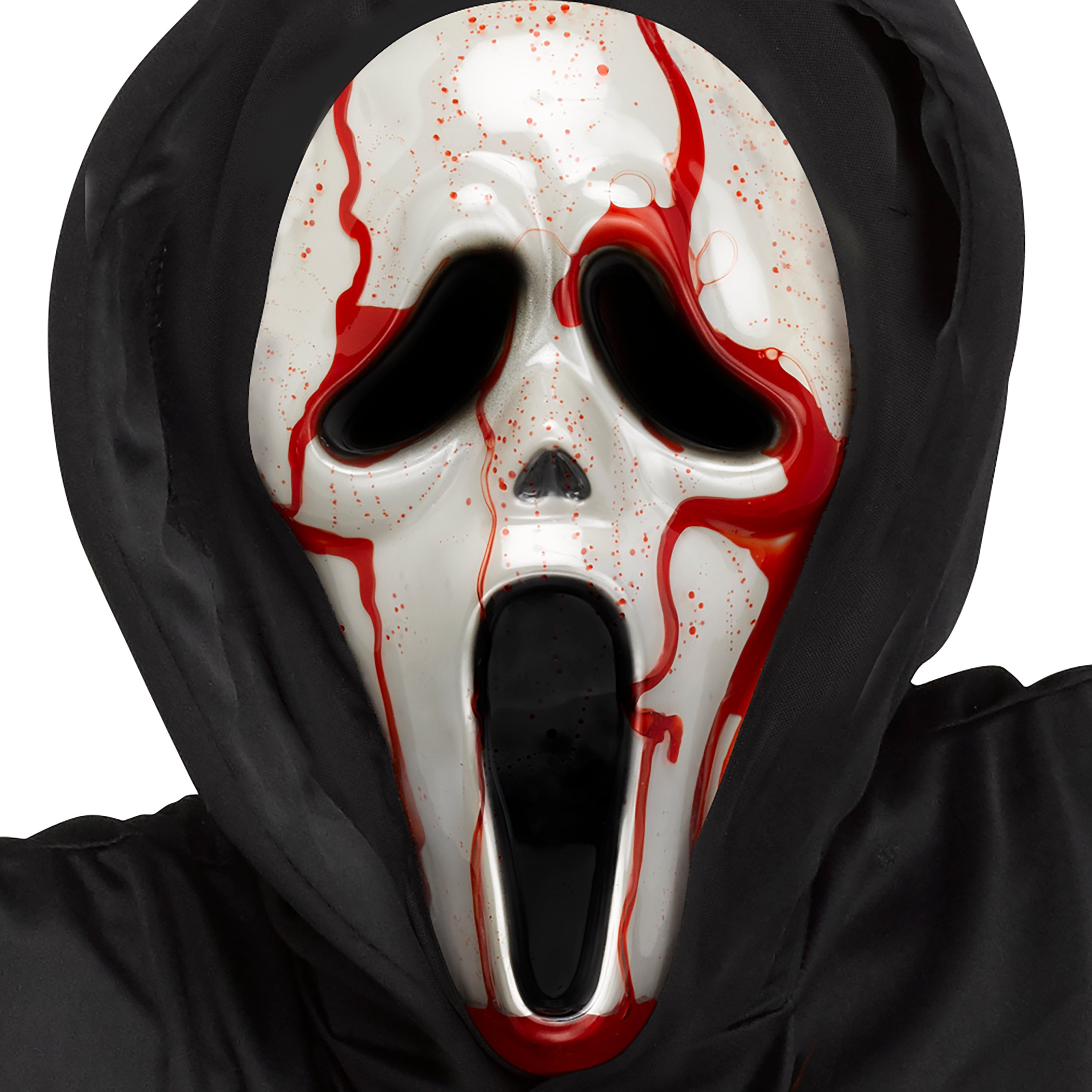 Bleeding Ghost Face Halloween Costume for Children, 5-Piece, Boys' Size L (10/12), by Fun World