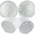 thumbnail image 3 of Plastic Planter Pot Orchid Pots with Holes Mesh Net Orchid Planter Flower Pots with Trays, 3 of 11