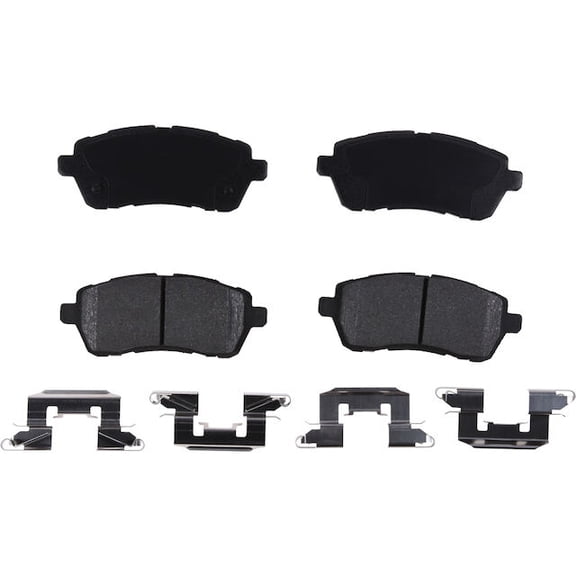 Front Brake Pad Set - Compatible with 2011 - 2014 Mazda 2 2012 2013