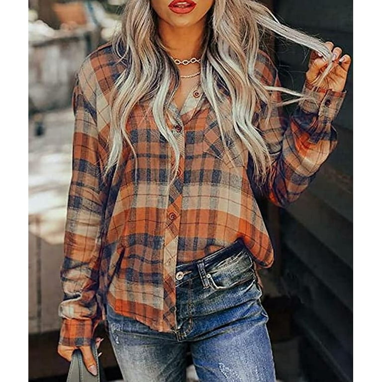 Colorful plaid lapel long coat Colorful plaid lapel long coat