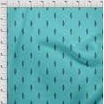 thumbnail image 3 of oneOone Viscose Jersey Fabric Abstract Ikat Decor Fabric Printed BTY 60 Inch Wide, 3 of 5
