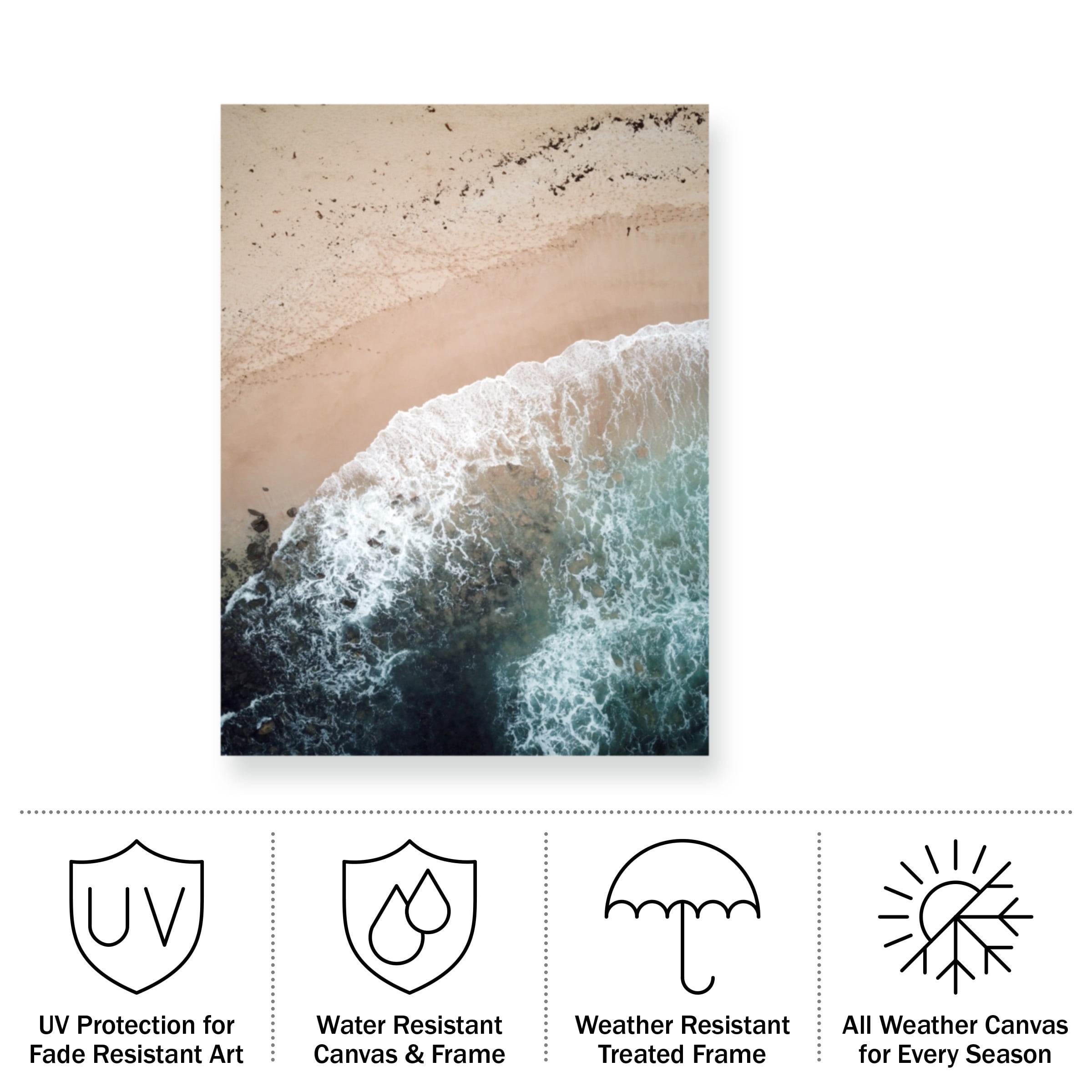 Design Fabrikken 'The Shore Fabrikken' Outdoor Canvas