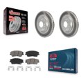 thumbnail image 1 of Transit Auto Front Coated Disc Brake Rotors and Ceramic Pads Kit for Car Hyundai Elantra Tucson Kia Sportage KGC-100445, 1 of 11