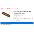 thumbnail image 2 of Valve Guide - Compatible with 1986 - 1988 Audi 5000 Quattro 1987, 2 of 2