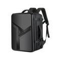 thumbnail image 1 of Mochila rígida para ordenador de 17 pulgadas, multiusos, expandible Negro, 1 of 9