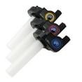 thumbnail image 3 of Puños y cable para acelerador de puño giratorio para motocicleta CRF 50cc Dorado + Amarillo, 3 of 8