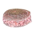 thumbnail image 1 of Rhinestones Ribbon 2Cm Width Hot  2M Decoration Bags Shoe Bag Clothing Mesh Drill Adhesive Color 2M Length Ribbons, 1 of 8