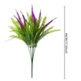 thumbnail image 3 of Bearachild 2 plantas de flores artificiales para una belleza eterna, flores artificiales para interiores y exteriores. Decoración blanco, 3 of 6