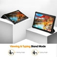 thumbnail image 3 of Étui en PU pour Amazon Fire HD 10 2023, Réveil/sommeil Automatique, Support Trifold, Étui Intelligent Tablet pour Amazon Fire HD 10 2023, Nouvelle Version galaxy, 3 of 6