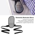 thumbnail image 4 of Hand Restraint Mitt, Adjustable Restraint Glove Gray Soft Mesh  For Elderly For Wheelchair, 4 of 8
