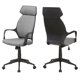 thumbnail image 1 of Silla de oficina - Microfibra gris / Executive con respaldo alto Monarch Specialties I 7250, 1 of 2