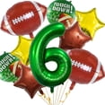 thumbnail image 1 of Set de globos de fútbol DUNSEO para decoración de fiesta de cumpleaños, 1 of 7