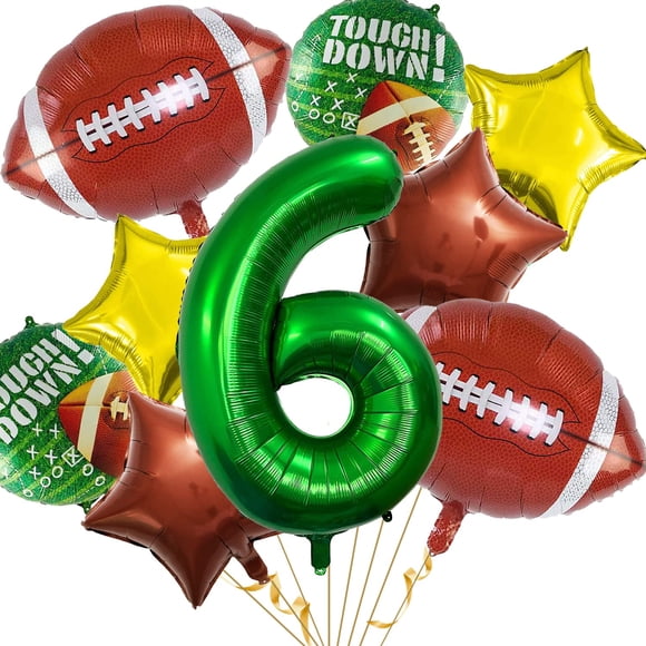 Set de globos de fútbol DUNSEO para decoración de fiesta de cumpleaños