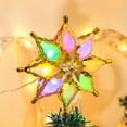 thumbnail image 4 of Unique Christmas Tree Topper, CXALSSY Luxury Multicolor LED Christmas Tree Star, 6.7 Inch Lights Tree Topper for Indoor Outdoor Decoration, Unique Luxury Christmas Tree Toppers 2024, 4 of 6