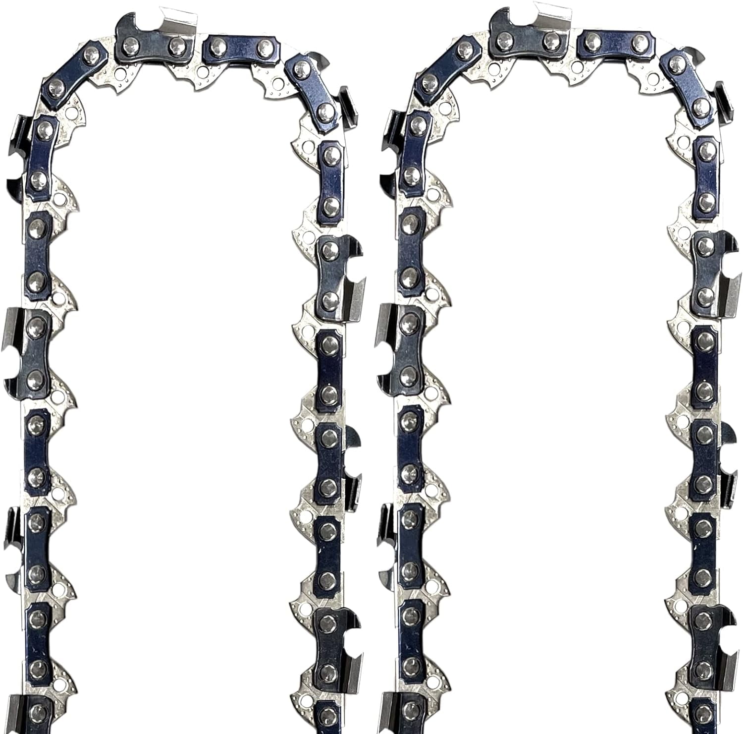 Opuladuo 2PC 18" Chain Replacement for EGO CS1804 CS1800-3/8" Pitch .050" Gauge 62 Drive Links