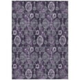 thumbnail image 2 of Addison Rugs Chantille Indoor/Outdoor Transitional Damask Eggplant Washable Rectangle Rug, 10' x 14', 2 of 6