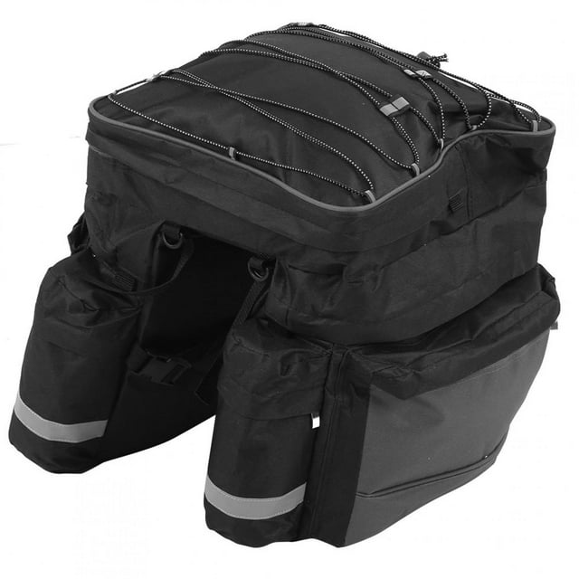 3 In 1 Fine Workmanship Bicycle Bag, Nylon Cloth Cycling Rack Bag, For Long-distance Travel Bike Bag