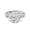 Oval, variant on 1-5 Carat (ctw) White Gold Princess Cut LAB GROWN Diamond Three Stone Engagement Ring (Color E-F, Clarity VS2-SI1) Princess Shape 2 Carat Size: 7