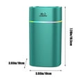 thumbnail image 3 of CHUANK Air Purifier and Humidifier Combo  USB Humidifier with Humidity Display  Quiet Cool Mist Humidifier for Bedroom and office Plants  Easy To Clean, 3 of 6