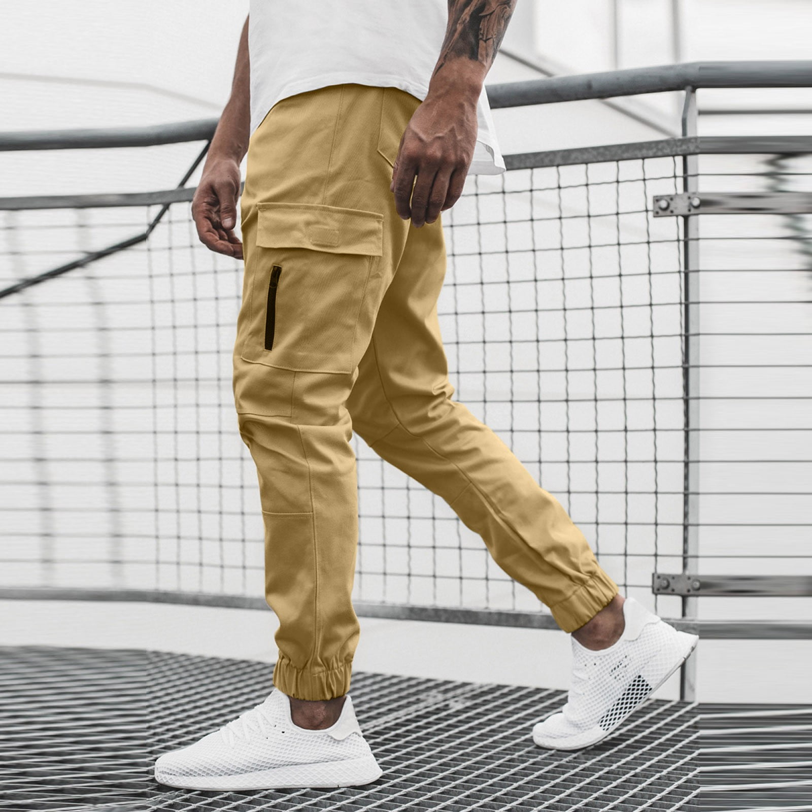 cargo red pants