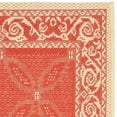 thumbnail image 4 of Safavieh Courtyard Sand Indoor Outdoor Rug - Square 7'10", 4 of 4