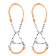 thumbnail image 5 of DQrwqpou Zapatos Nieve Hielo 6 Dientes Garras Unisex Antideslizantes Picos Zapatos Cadena para Exteriores (naranja), 5 of 5