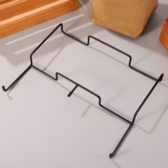 Hemoton Trash Bag Holder Portable Garbage Rack Hanging Trash Bag Organizer Outdoor Trash Bag Rack For Kitchen Cabinets Camping And Bbq