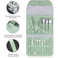 thumbnail image 4 of Manicure Pedicure Kit - Professional Nail Clippers Cuticle Cutter Stainless Steel - Manicure Pedicure Kit 16pcs Set with Exquisite Box, 4 of 6