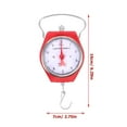 thumbnail image 3 of Luggage Scale Travel Suitcase Hanging Weighing Scales Fishing Digital Portable for Number Red Metal, 3 of 6