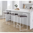 thumbnail image 3 of LumiSource Fuji Stacker 26" Fixed-Height Counter Stool - Set of 3, 3 of 11