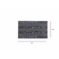 thumbnail image 5 of Superio Non-Slip, Doormat for Entry, Indoor Outdoor, Heavy Duty, Waterproof, Easy Clean, Low-Profile Mats for Entry, Garage, Patio, High Traffic Areas, Coir, 18" x30 (Amber), 5 of 5