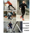 thumbnail image 4 of Roadbox Men's Compression Pants Base Layer Tights Leggings, 4 of 5