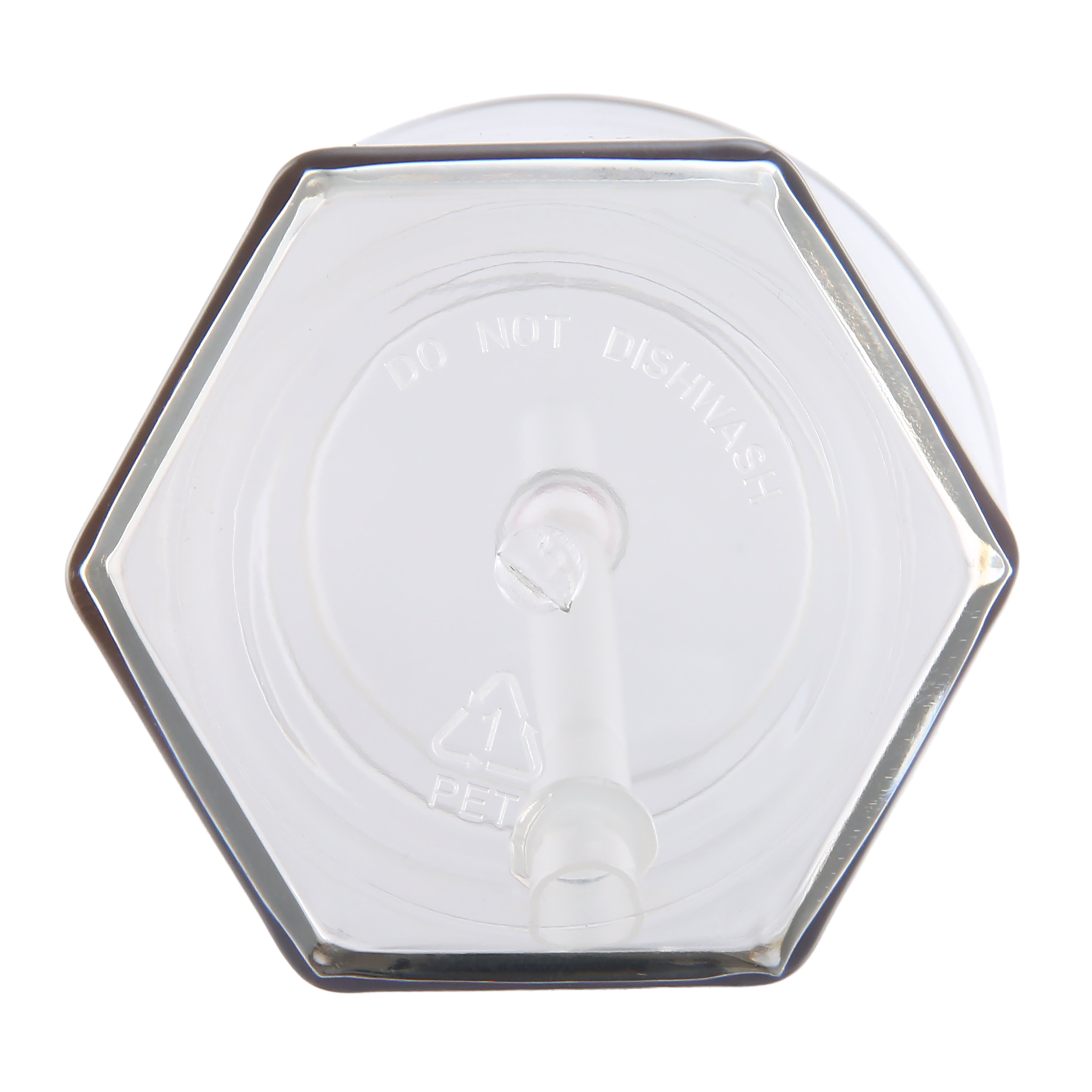 Mainstays 20oz Plastic Tumbler with Screw on Lid and Straw Clear