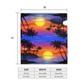 thumbnail image 6 of PHELIKA Blossom Floral Palm Trees At Sunset 02 Mailbox Covers Magnetic Mailbox Wraps Post Letter Box Cover Mailwrap Garden Home Decor Standard Size 21"H x 18"W, 6 of 8