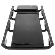 3-Position Adjustable Headrest Low Profile Mechanics Creeper with Tool Tray, 300 LBS Heavy Duty 6-Swivel Creeper Wheels for Under Car Repair, Garage Use