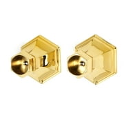 Angle View: Alno Inc Nicole Shower Rod Brackets