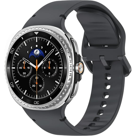 REQO Sport Band Compatible with Samsung Galaxy Watch 8 40mm 44mm/Galaxy Watch 8 Classic 46mm, No Gap Soft Silicone Replacement Strap for Men Women