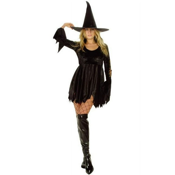 81415-M-L Spell Caster with Hat Velvet Costume Medium