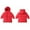 Red, variant on CYRBOKO Girls Puffer Jackets with Hood, Long Sleeve Full Zip Snow Thermal Winter Outerwear Beige Size 8 T