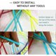 thumbnail image 4 of 36pcs Spoke Skins,motorcycle Dirt Bike Enduro Wheel Motocross Spoke Skins Rims Covers (sky Blue), 4 of 5