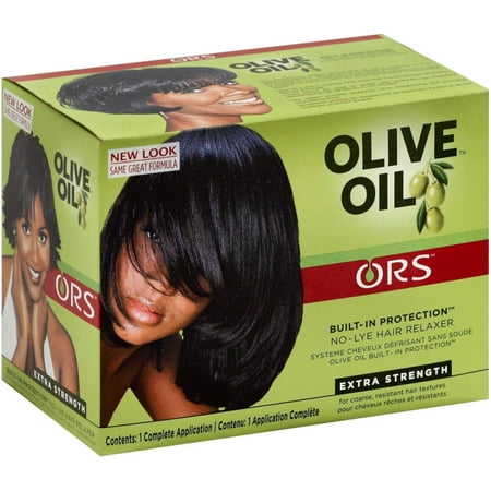 Ors Olive Oil No Lye Relaxer Kit Extra Strength 1 Ea Walmart Com