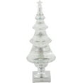 thumbnail image 4 of Swirling Glitter Christmas Tree Tabletop Accent Silver Silver, 4 of 4