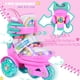 thumbnail image 5 of Patines con forma de unicornio arcoíris para niños y niñas de 2 a 8 años, 5 of 8