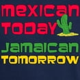 thumbnail image 3 of CafePress - Mexican Today Jamaican Tomorrow T Shirt - Men's Classic Graphic Cotton T-Shirt, 3 of 4
