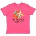 thumbnail image 3 of Inktastic Granna Loves Me Woodland Fox Youth T-Shirt, 3 of 5