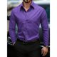 thumbnail image 3 of pstuiky Camisas casuales de manga larga para hombre, Camisa informal de manga larga con solapa y botones de color liso para hombre. tops de invierno para hombre xl, 3 of 7