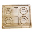 thumbnail image 2 of GUOOL Wooden Beading Board Bead Tray for Art Crafts Necklaces Making Beading Tools, 2 of 9